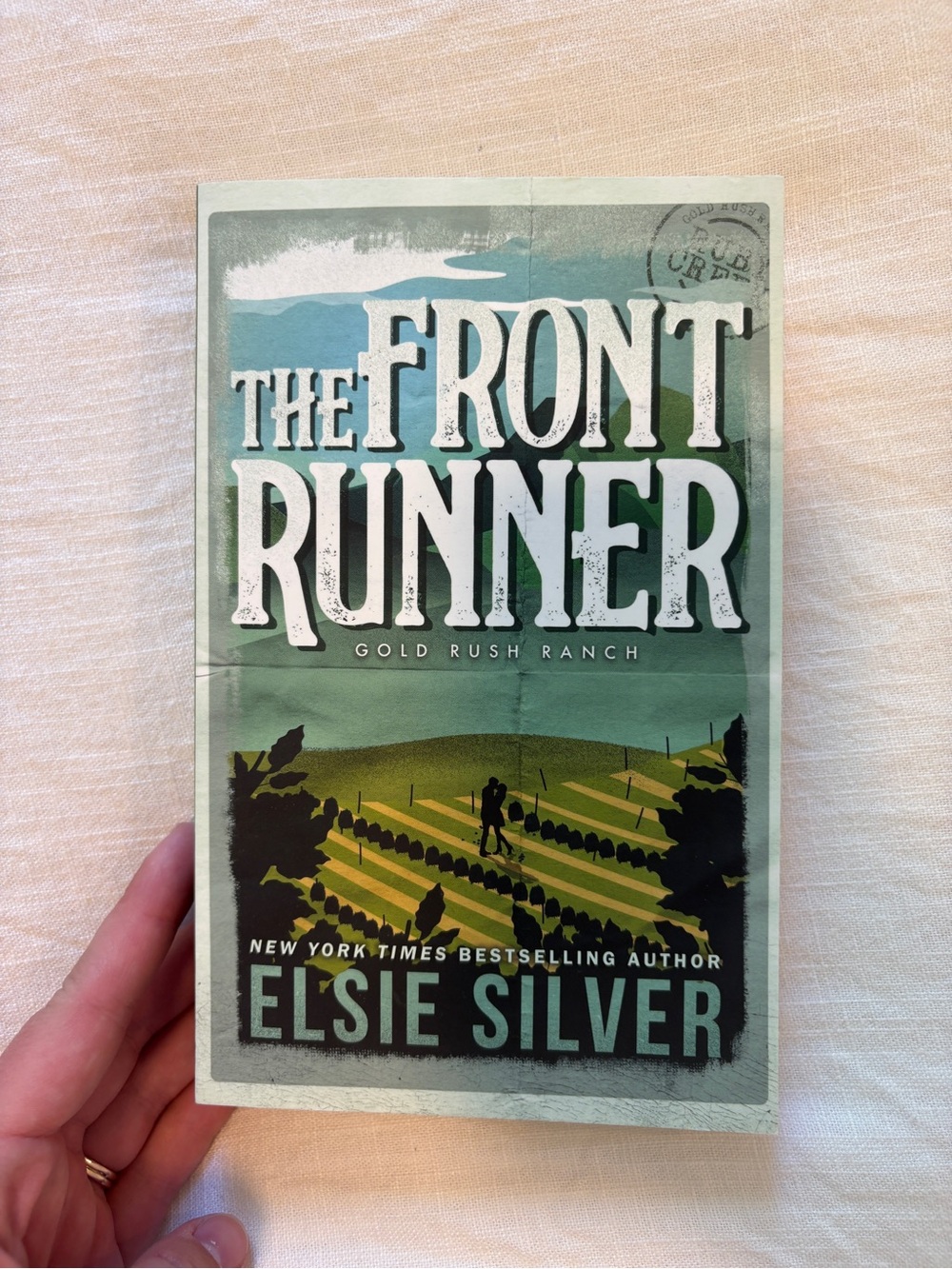 The Front Runner by Elsie Silver — Green Book Cover